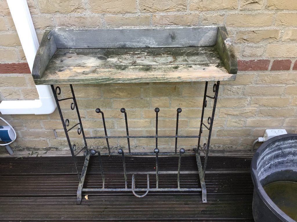 Te koop schoenen en klompen rek, Ophalen of Verzenden, Gebruikt