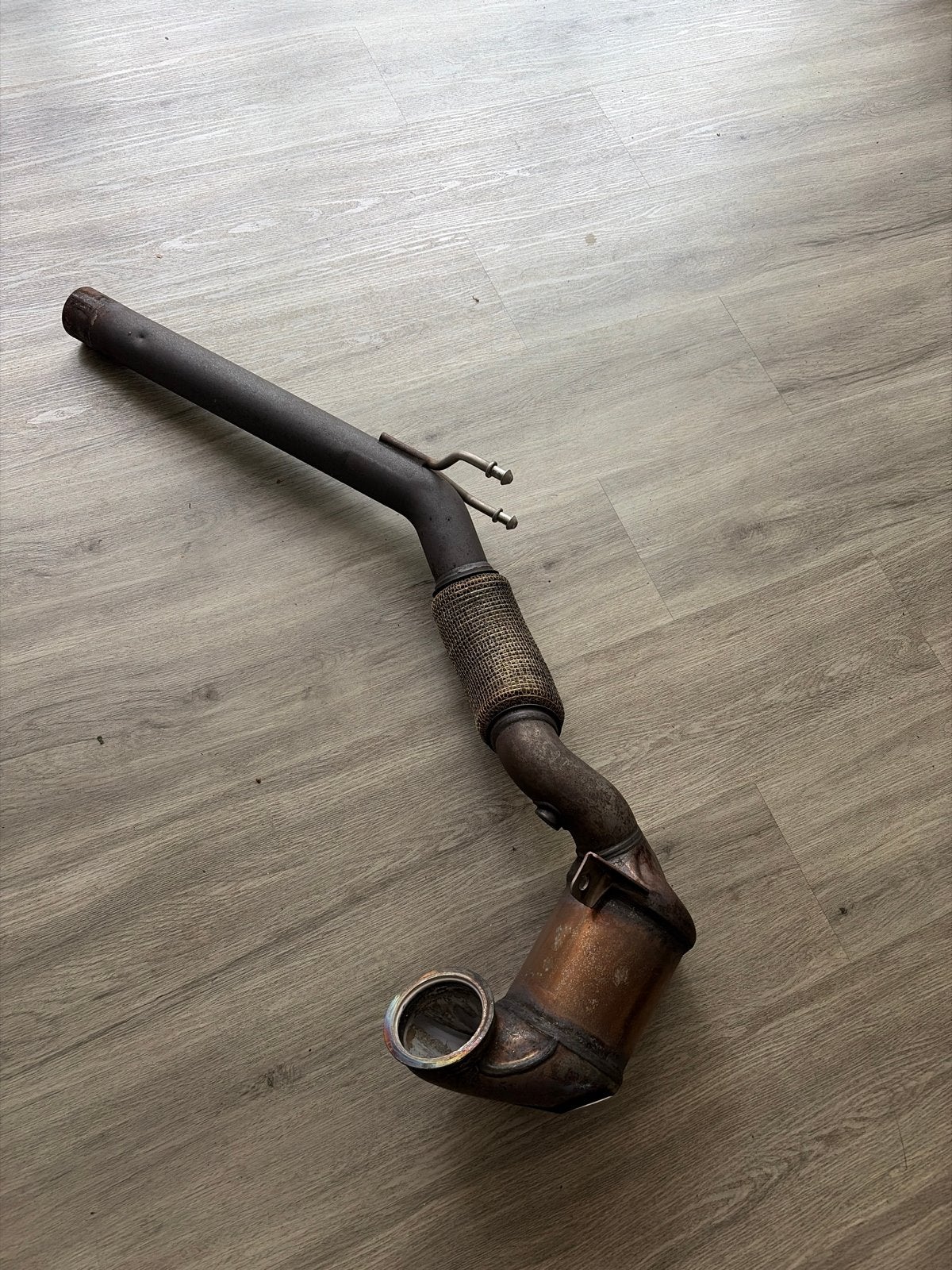 Originele Downpipe Golf 7 GTI Performance, Auto-onderdelen, Ophalen of Verzenden, Gebruikt, Volkswagen