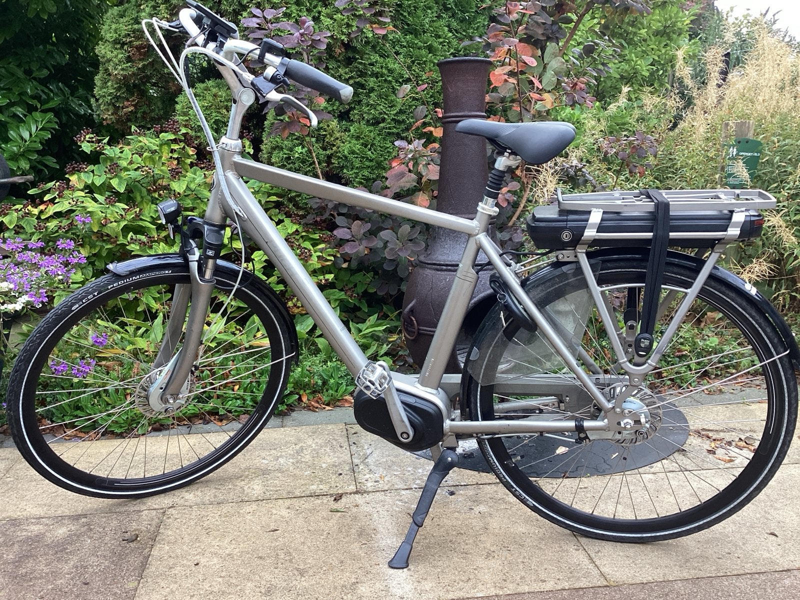 Heren E-bike Puch Ambient, Fietsen en Brommers, Zo goed als nieuw, 51 tot 55 cm, 30 tot 50 km per accu, Ophalen