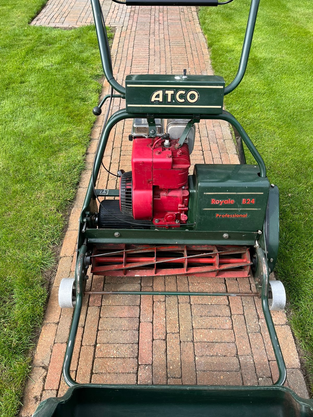 Te koop kooimaaier Atco royale B24, Tuin en Terras, Kooimesmaaier, Ophalen, Zo goed als nieuw, 50 cm of meer