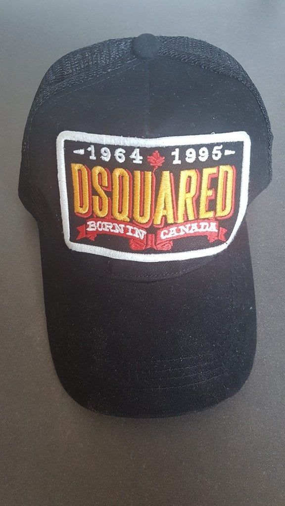 Dsquared2 Born in Canada Trucker Cap Zwart, Dsquared2, Verzenden, One size fits all, Pet