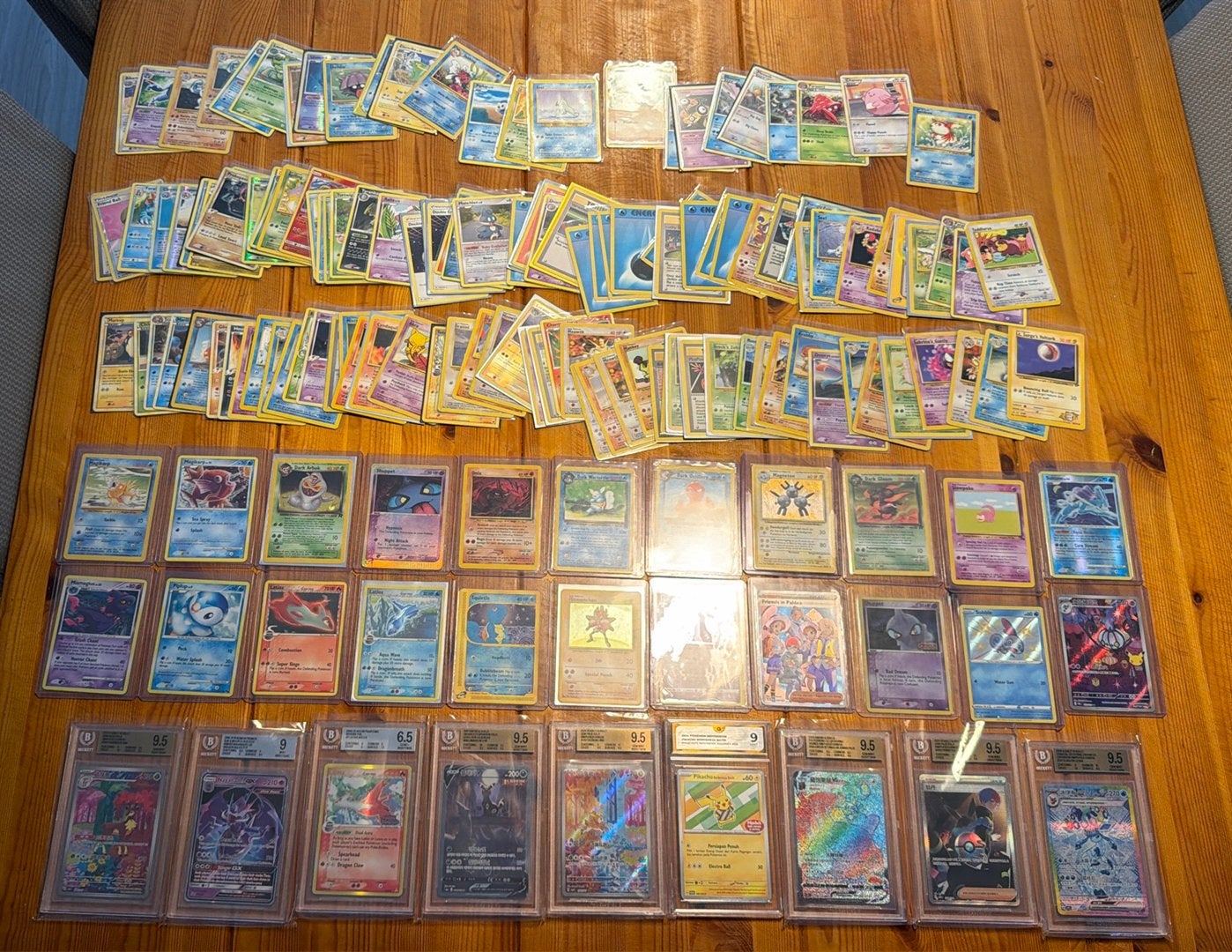 Foto 2 van Pokémon kaarten collectie – veel oud/vintage + graded