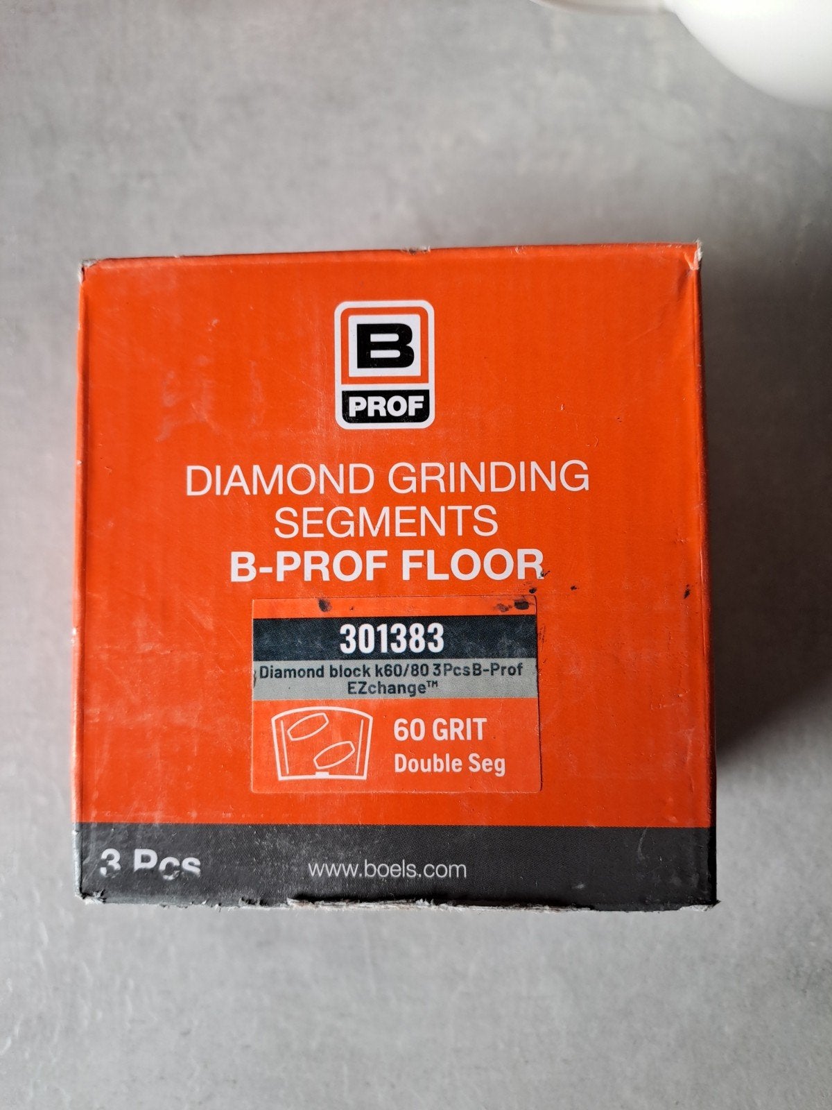 B-PROF Diamond Grinding Segmenten - 30 & 60 GRIT, Ophalen of Verzenden, Nieuw, 1200 watt of meer, Vlakschuurmachine