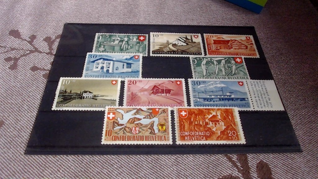 postzegels Zwitserland postfris, Ophalen of Verzenden, Postfris