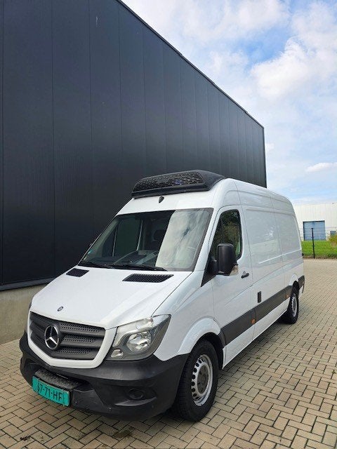 MERCEDES  SPRINTER 313 CDI.  KOEL/VRIESWAGEN, Auto's, Stof, Zwart, 129 pk, Wit