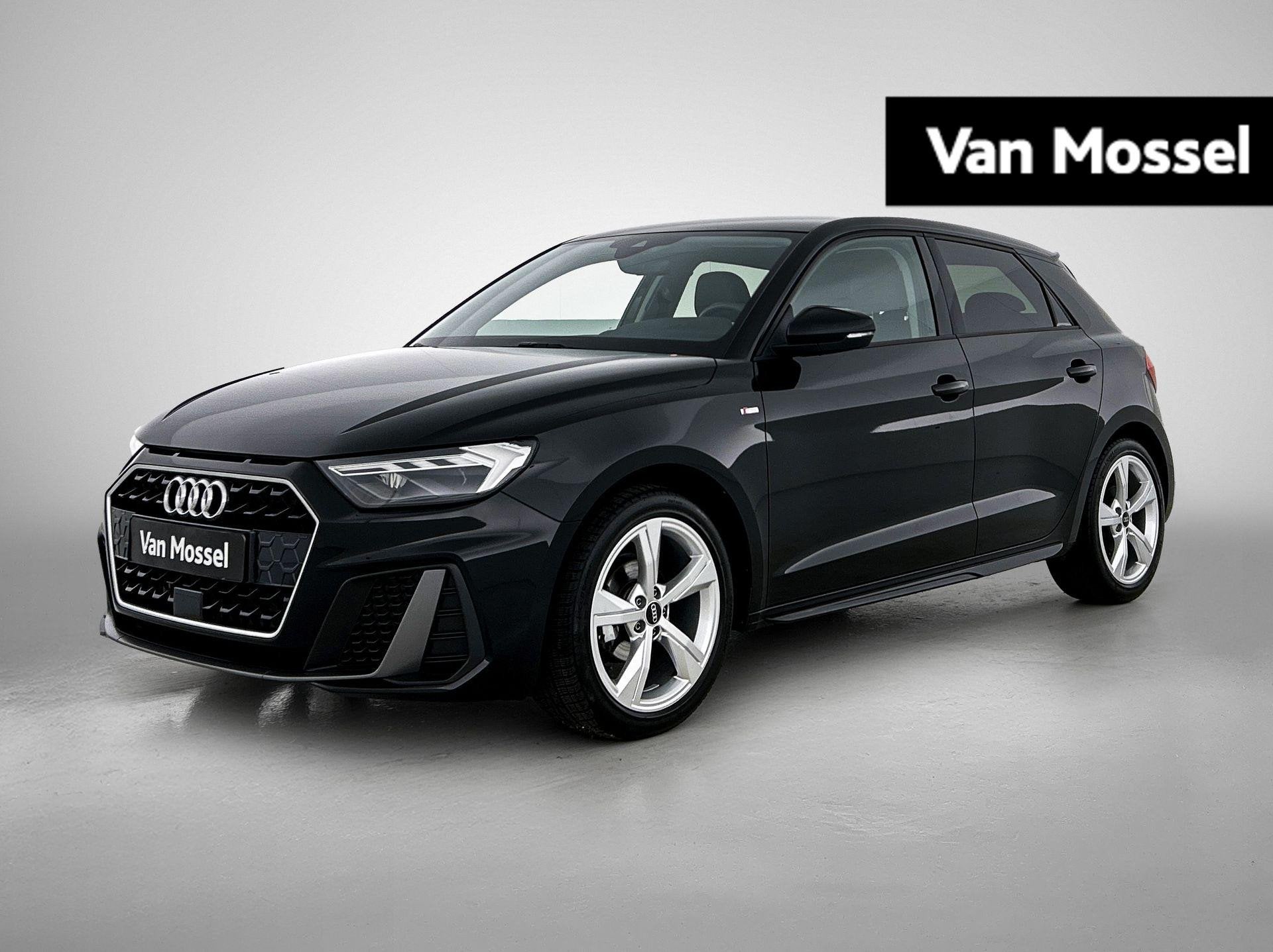 Audi A1 Sportback 25 TFSI S edition l Cruise control l Stoel, Auto's, Audi, 12 maanden, 95 pk, Leder en Stof, Zwart