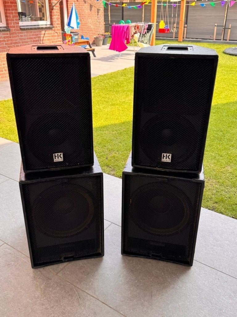 HK Audio Actor PA Systeem evt met Numark Mix Deck 103952, Ophalen, Nieuw, Boekenplank luidspreker, Overige merken