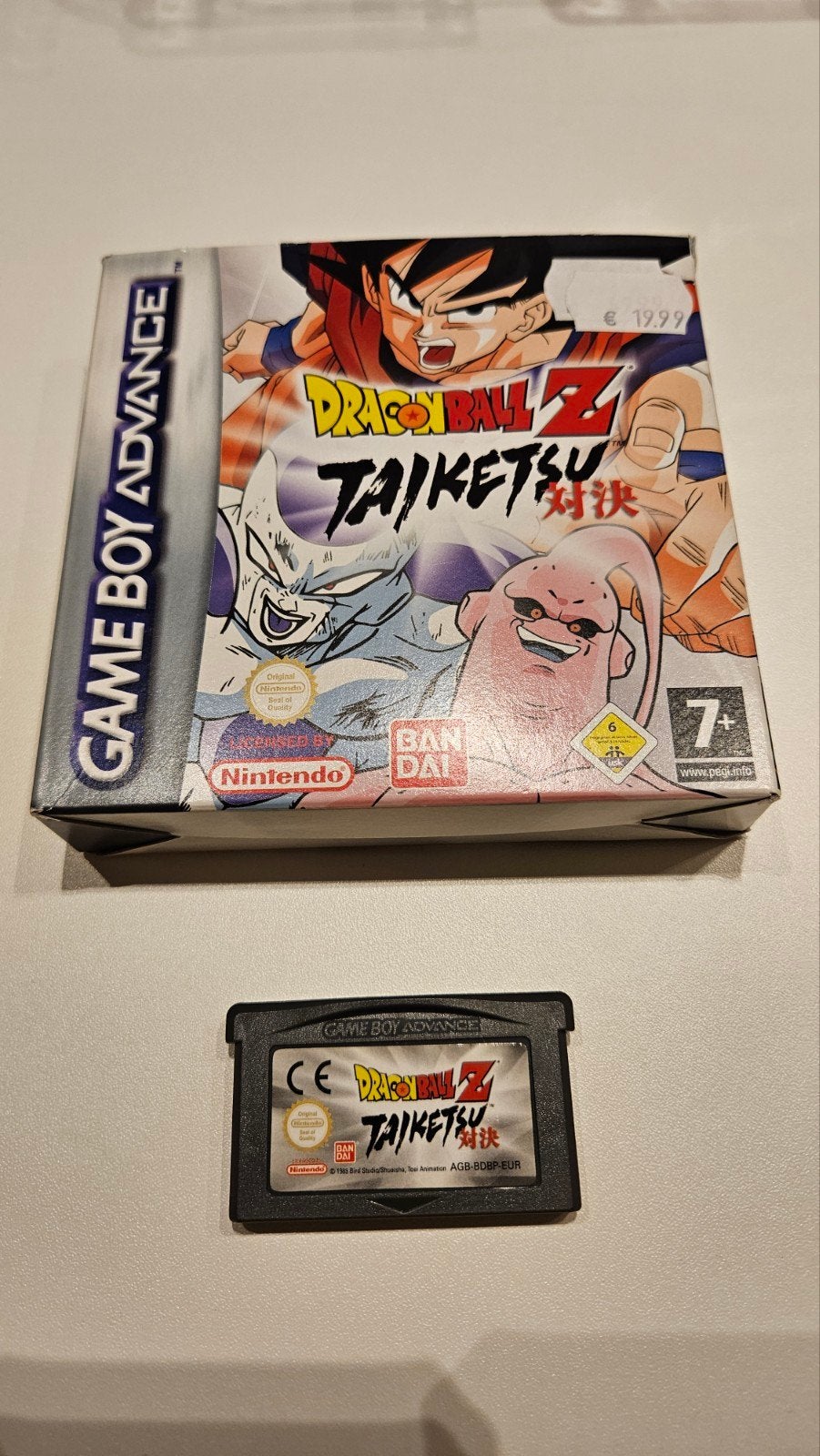 Game Boy Advance, Dragon Ball Z Taiketsu, Vechten, 1 speler, Ophalen of Verzenden, Zo goed als nieuw