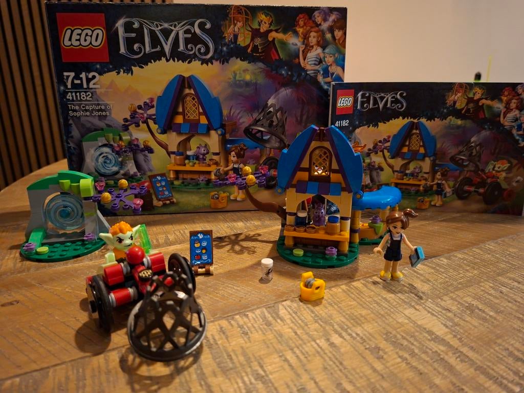 LEGO Elves 41182 Sophie Jones Gevangen Genomen compleet, Ophalen of Verzenden