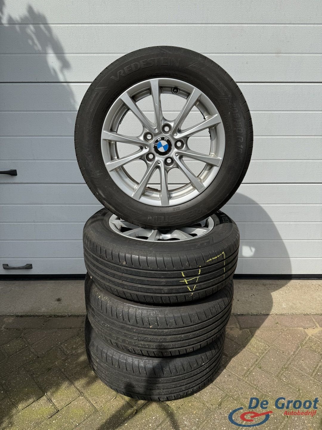 Zomerwielen / zomerbanden 205/60/16 BMW 3-serie, Auto-onderdelen, Banden en Velgen, Ophalen, Gebruikt, -, Banden en Velgen