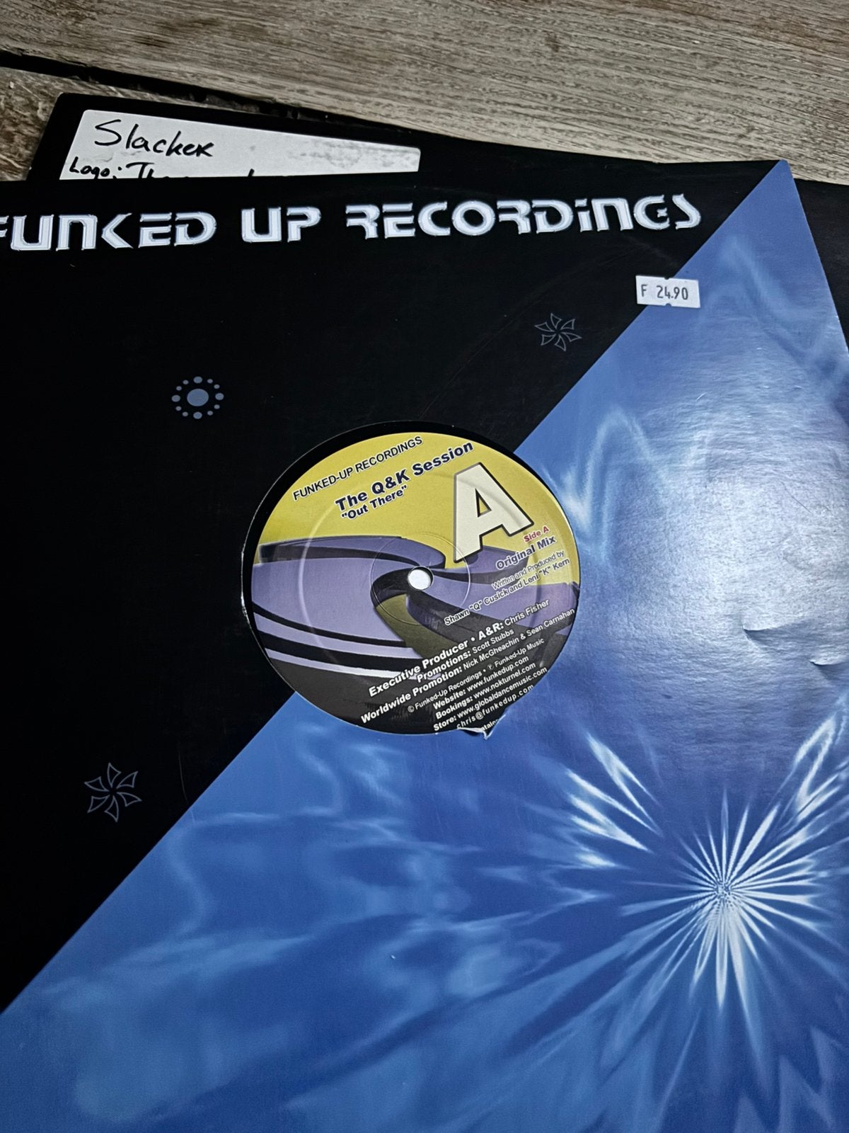The Q&K session out there electronic house 12”, Ophalen of Verzenden, Zo goed als nieuw, 12 inch