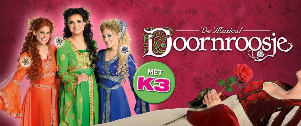 Doornroosje de musical ticket 7 juni RIJ 1, Eén persoon, Juni