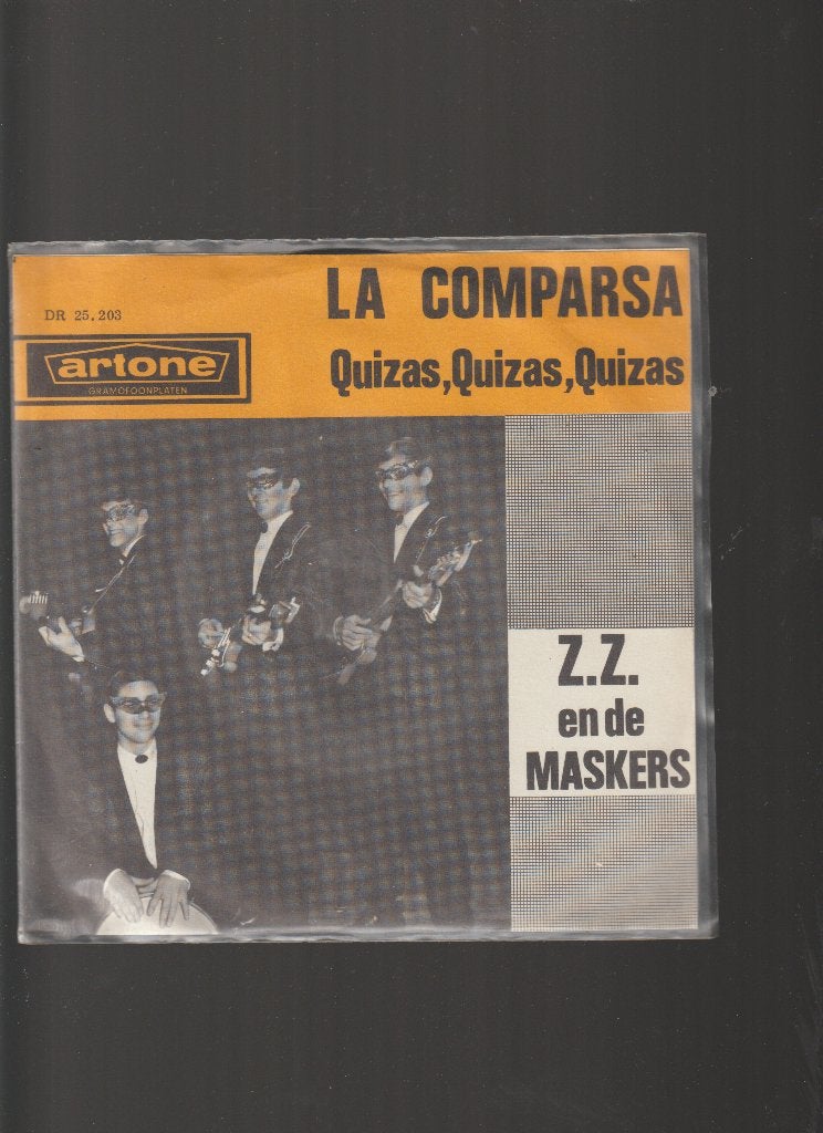 ZZ en de MASKERS  --  LA  COMPARSA, 7 inch, Single, Zo goed als nieuw, Pop