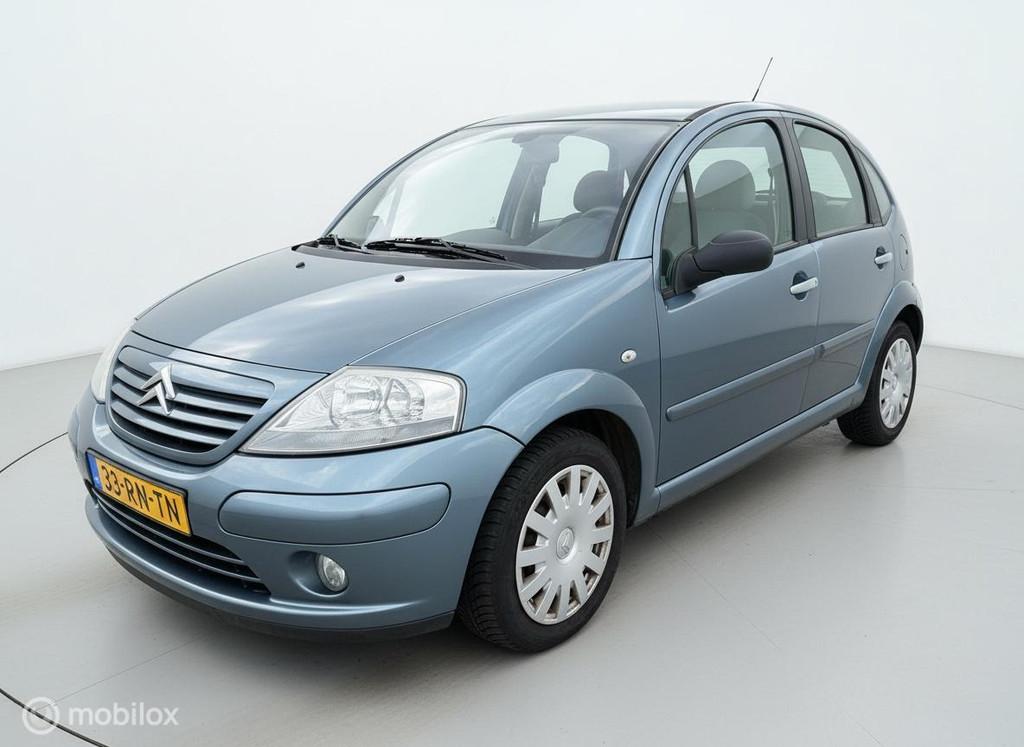 Citroen C3 1.4i Exclusive Automaat Airco Nieuwe Apk, Bedrijf, Startonderbreker, Zilver of Grijs, 1176 kg