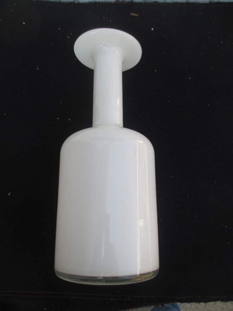 Vintage Mid Century Vaas Holmegaard Denemarken, Ophalen of Verzenden