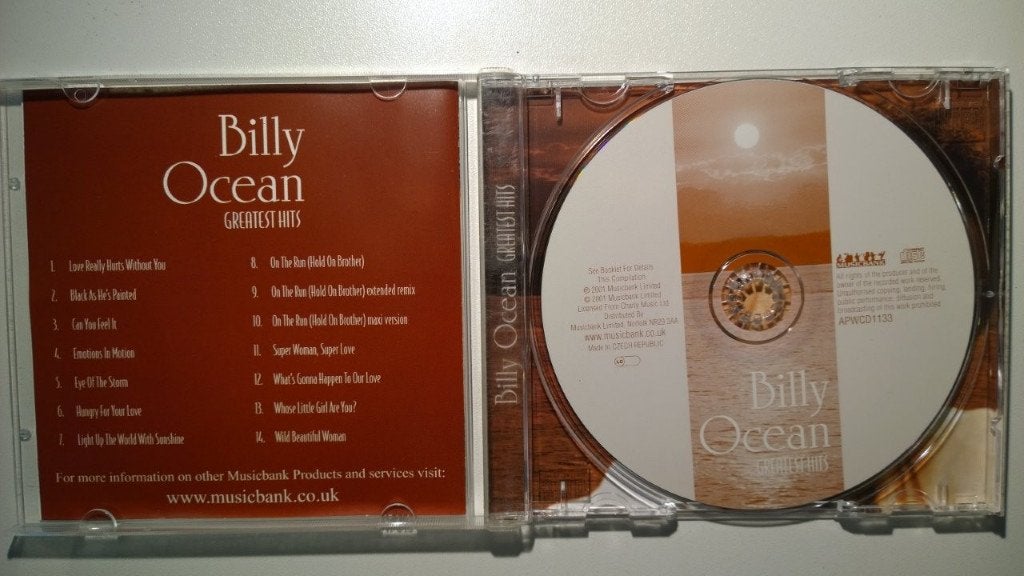 Billy Ocean - Greatest Hits (Musicbank Label), Ophalen of Verzenden, 1980 - 1989, Zo goed als nieuw