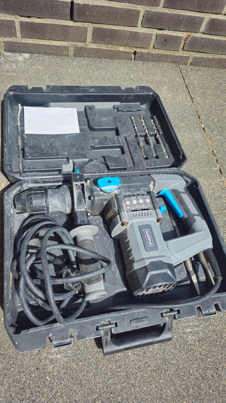 Gamma Boorhamer 1500W - Krachtige Boor- en Breekhamer, Ophalen