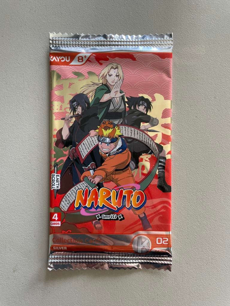 Naruto Kayou Ver. 2 Engelse Collectible Kaart Booster, Ophalen of Verzenden, Nieuw