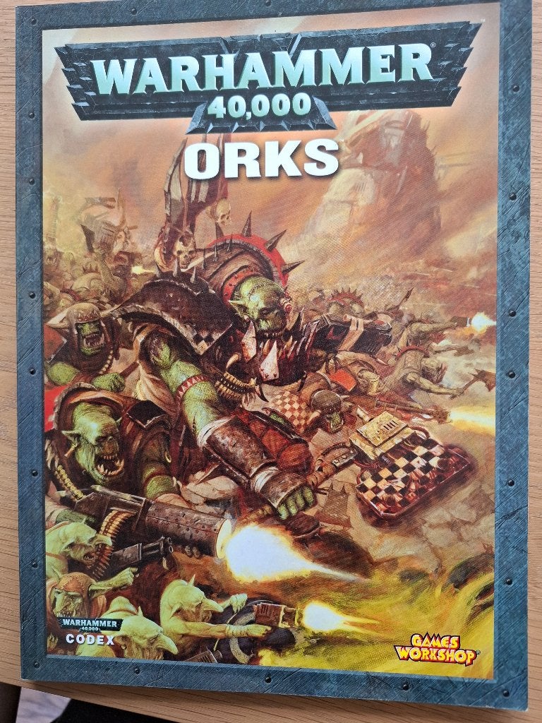Warhammer 40K Codex Orks ONGELEZEN GLOEDNIEUW, Hobby en Vrije tijd, Wargaming, Ophalen of Verzenden, Nieuw, Warhammer 40000, Boek of Catalogus