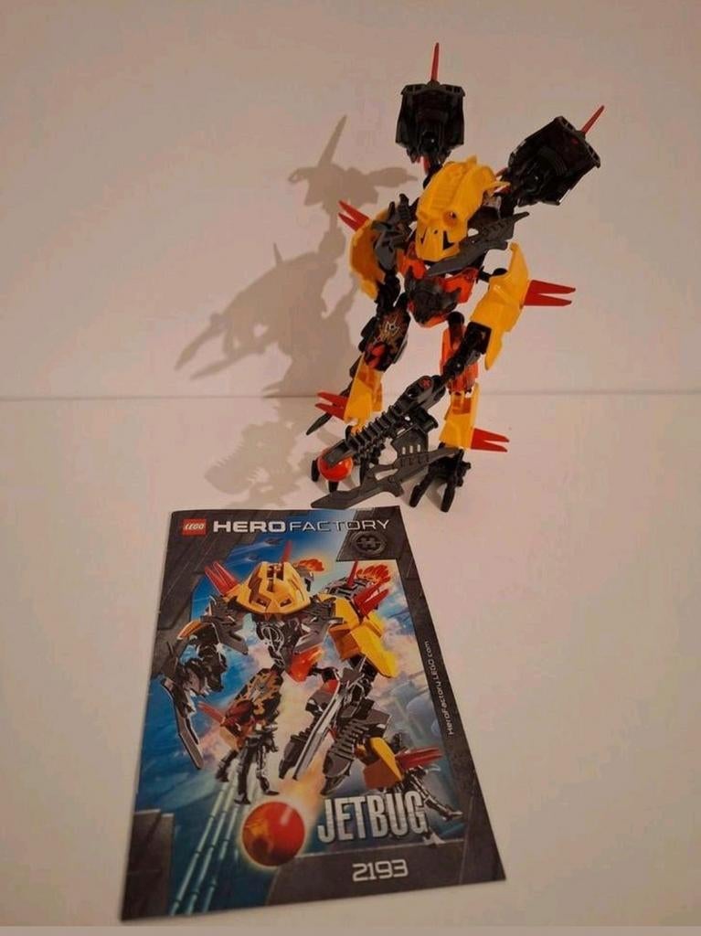 2193 lego hero factory compleet met boekje, Ophalen of Verzenden, Zo goed als nieuw, Complete set, Lego