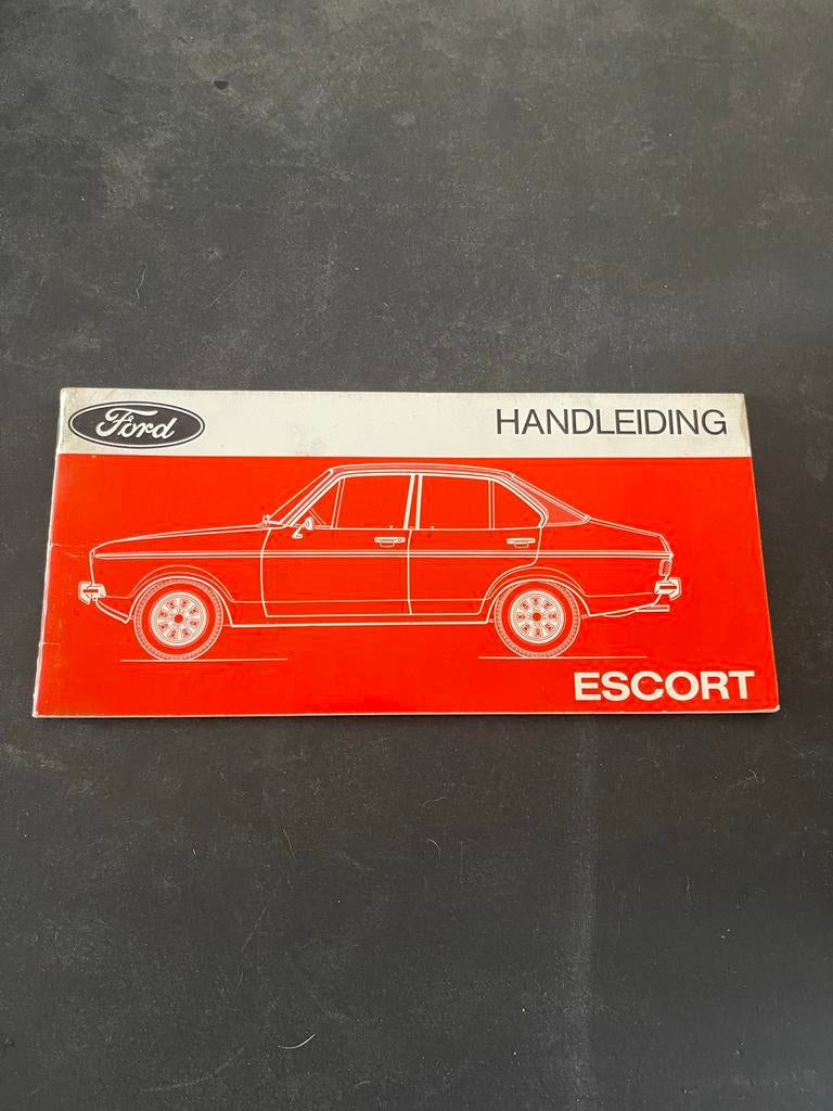 Handleiding Ford Escort - Nieuwstaat, Ophalen of Verzenden