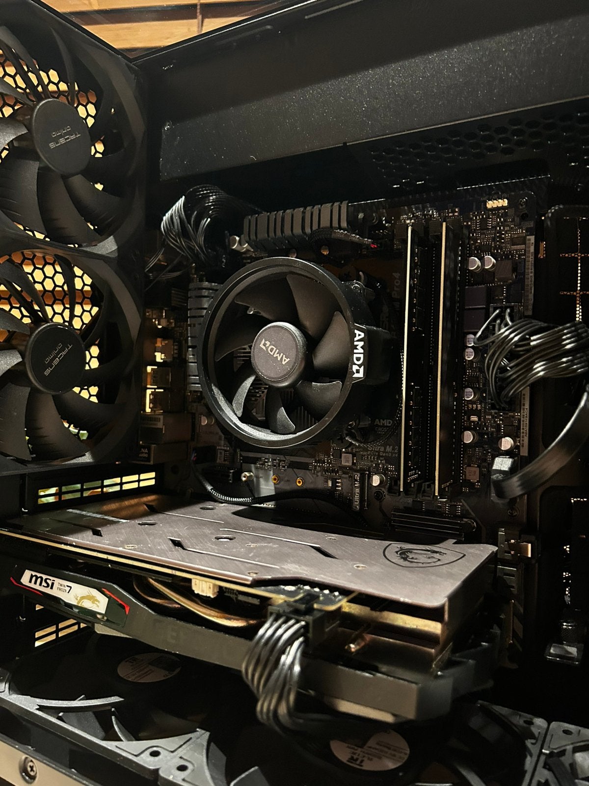 Game PC | Ryzen 5 3600 | GTX 1660TI | 16GB | 1TB SSD | BLACK, Zo goed als nieuw, Gaming, HDD, Met videokaart