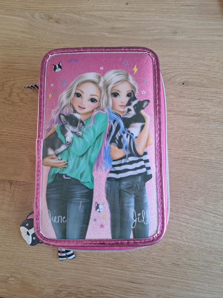Topmodel 3 vaks etui, Ophalen of Verzenden, Gebruikt, Jongen of Meisje