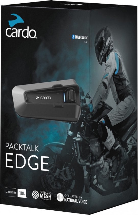 Cardo Edge Packtalk (Bluetooth headset) NIEUW, Ophalen of Verzenden, Nieuw