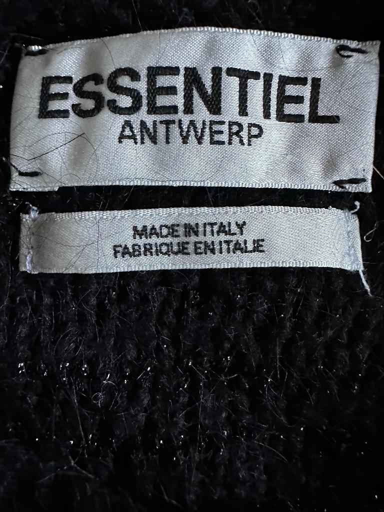 Essentiel Antwerp trui S, Verzenden, Zwart, Zo goed als nieuw