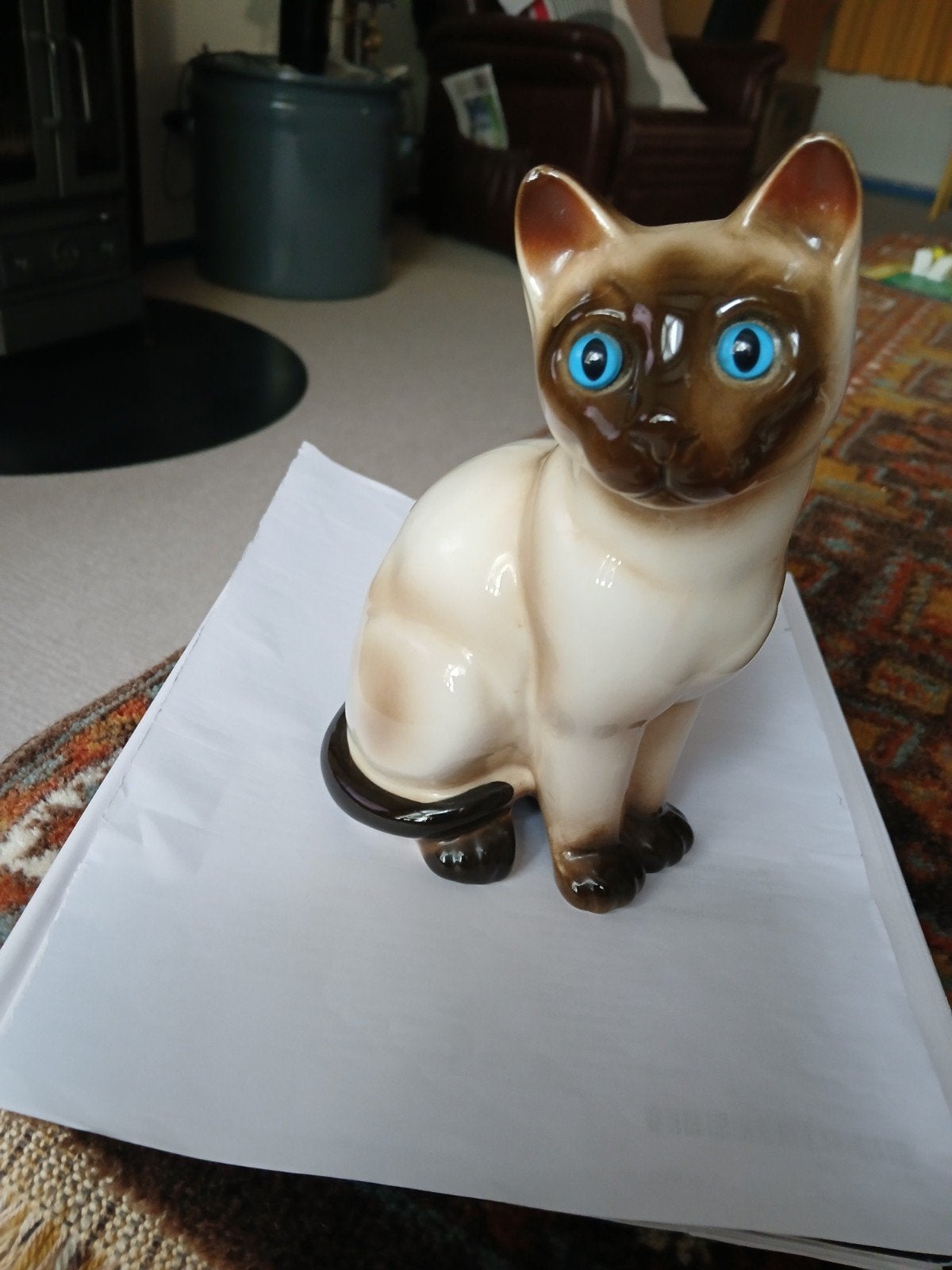 porseleinen kat Vaga International, Ophalen of Verzenden, Nieuw, Porselein