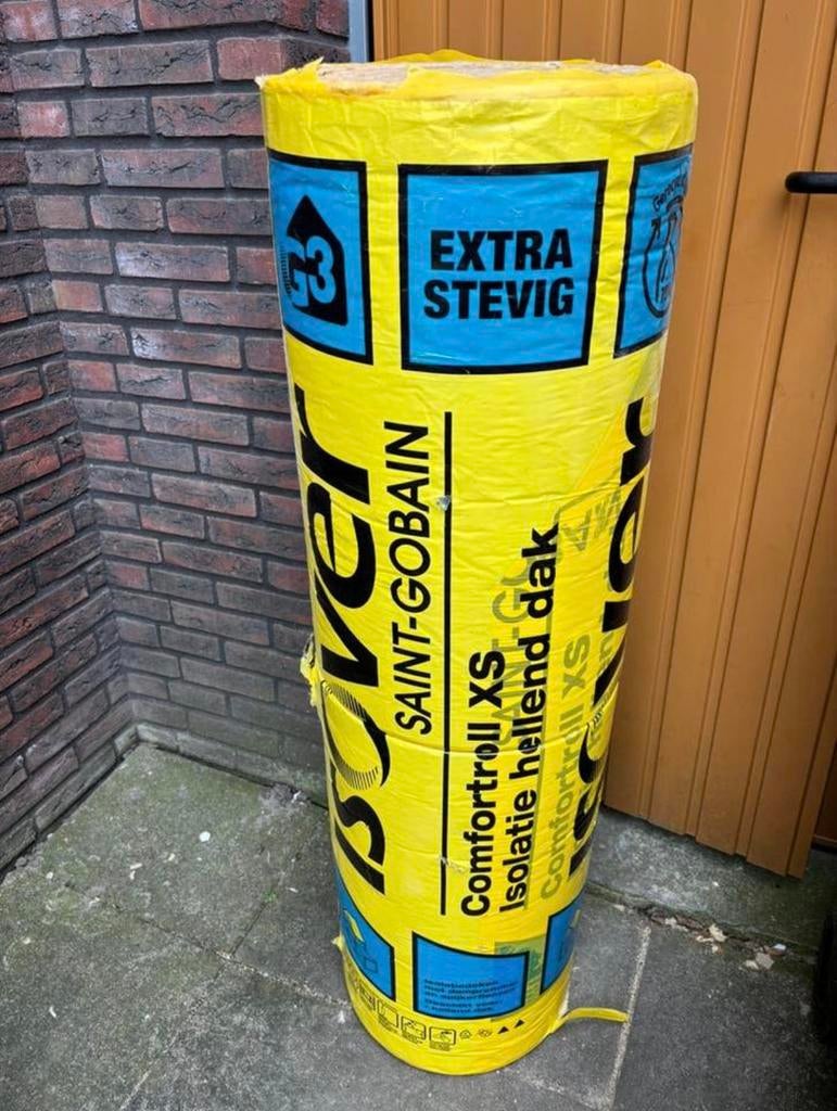 Ongeopend Isover isolatiemateriaal, Ophalen, 12 cm of meer, Nieuw, Minder dan 5 m²