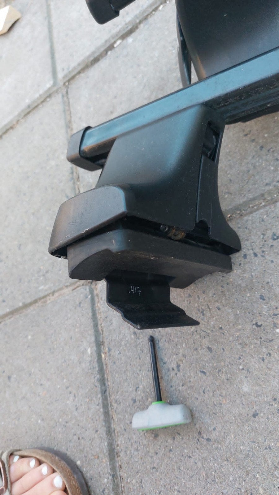 thule dakdrager audi A3 2006, Auto diversen, Dakdragers, Ophalen, Gebruikt