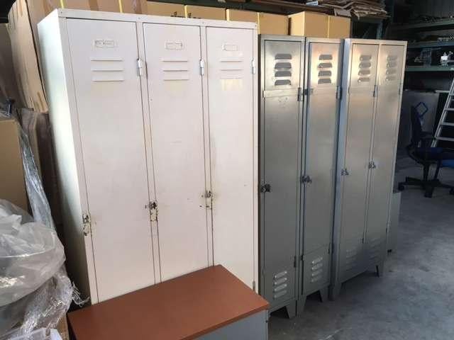 Vintage Locker / kleding kasten, Huis en Inrichting, Kasten | Kledingkasten, Ophalen, Gebruikt, -, -