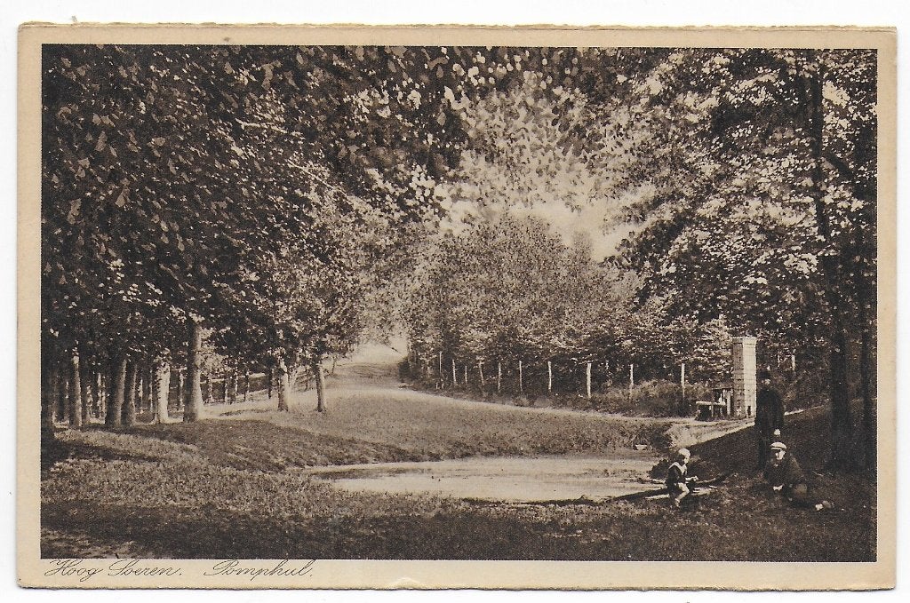 Hoog Soeren Pomphul - ansichtkaart ( B8168) uit 1930, Ophalen of Verzenden, 1920 tot 1940, Gelopen, Gelderland
