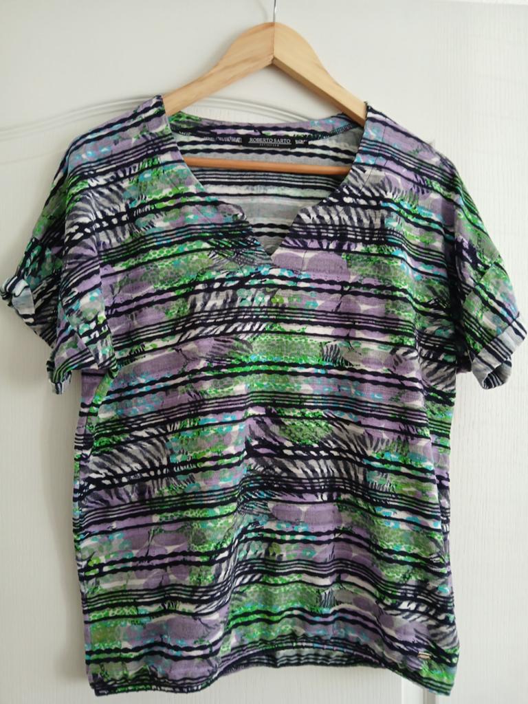 Dames Shirt Maat 44, Blauw, Maat 42/44 (L), Ophalen of Verzenden, Zo goed als nieuw