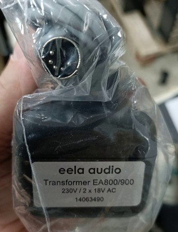 eela 2x18volt adapter, Ophalen, Gebruikt, Minder dan 5 kanalen