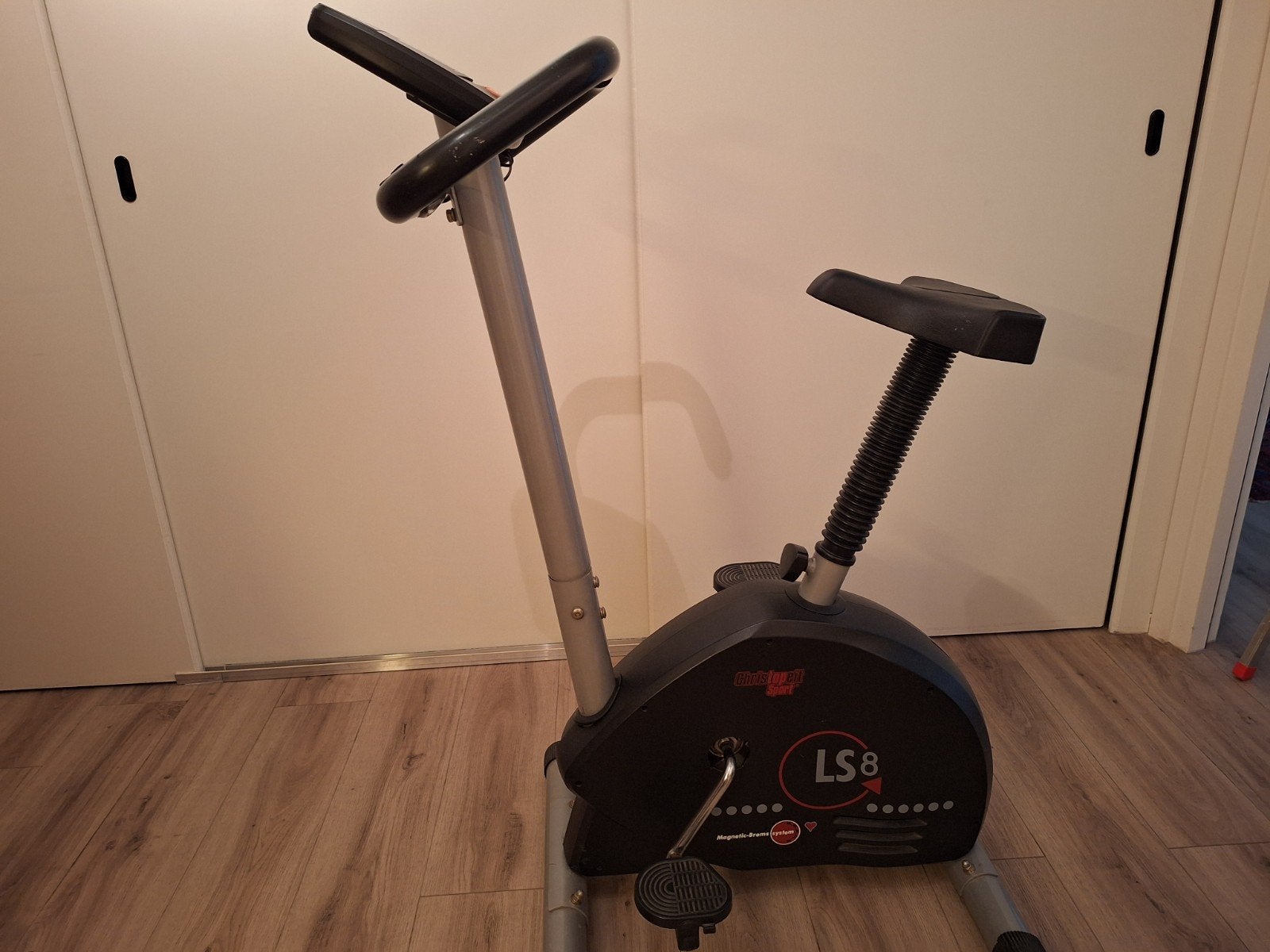 Christopeit Sport LS8 Hometrainer - Zo goed als nieuw, Sport en Fitness, Fitnessapparatuur, Ophalen