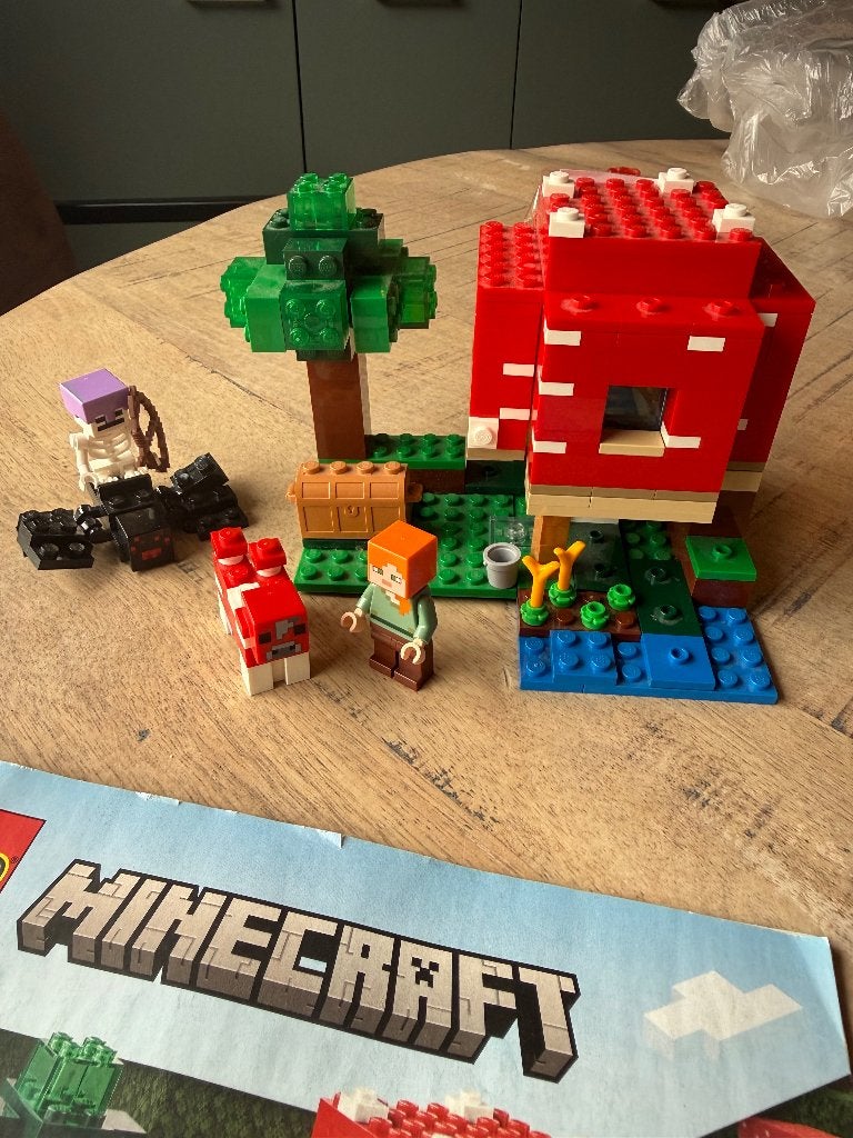 Lego Minecraft 21179 €25, Minecraft, Lego, Ophalen of Verzenden, Zo goed als nieuw
