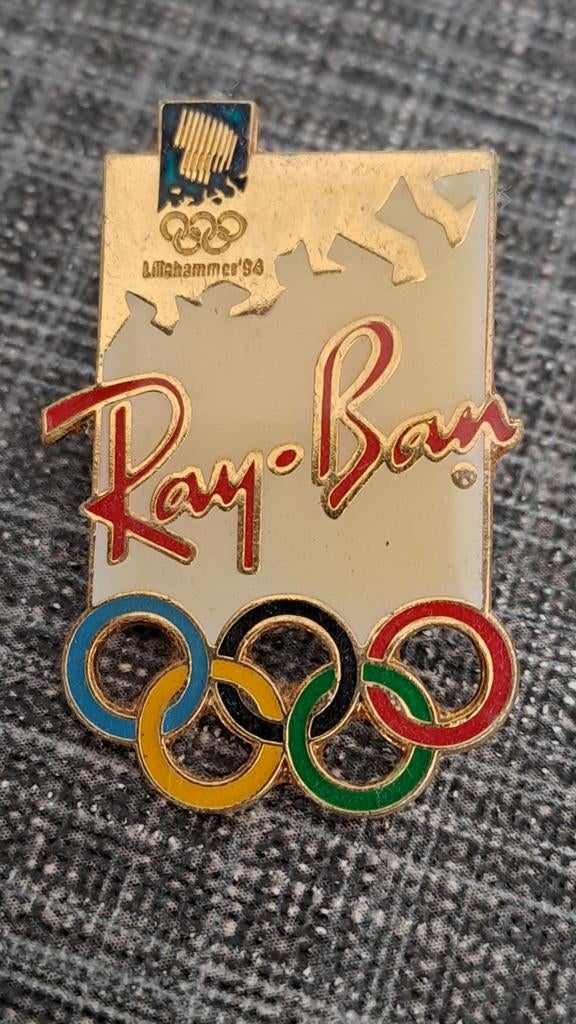Verzamelpin ray-ban olympische spelen, Verzamelen, Ophalen of Verzenden