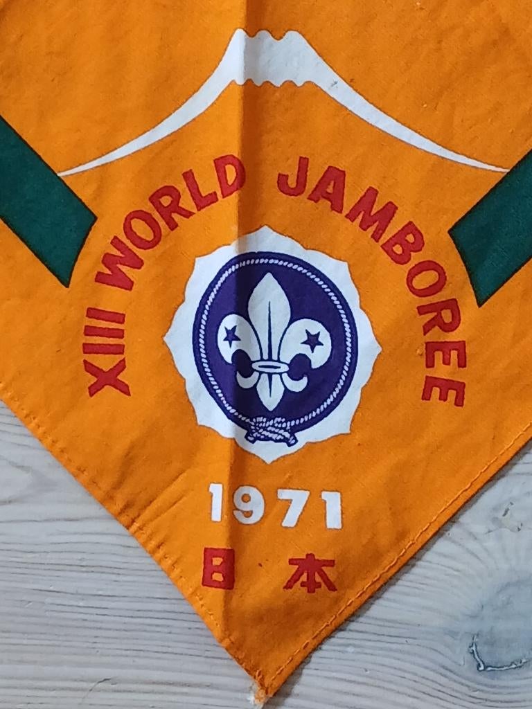 Das WereldJamboree Japan 1971 Scouting, Verzamelen, Scouting, Ophalen of Verzenden, Gebruikt, Overige typen