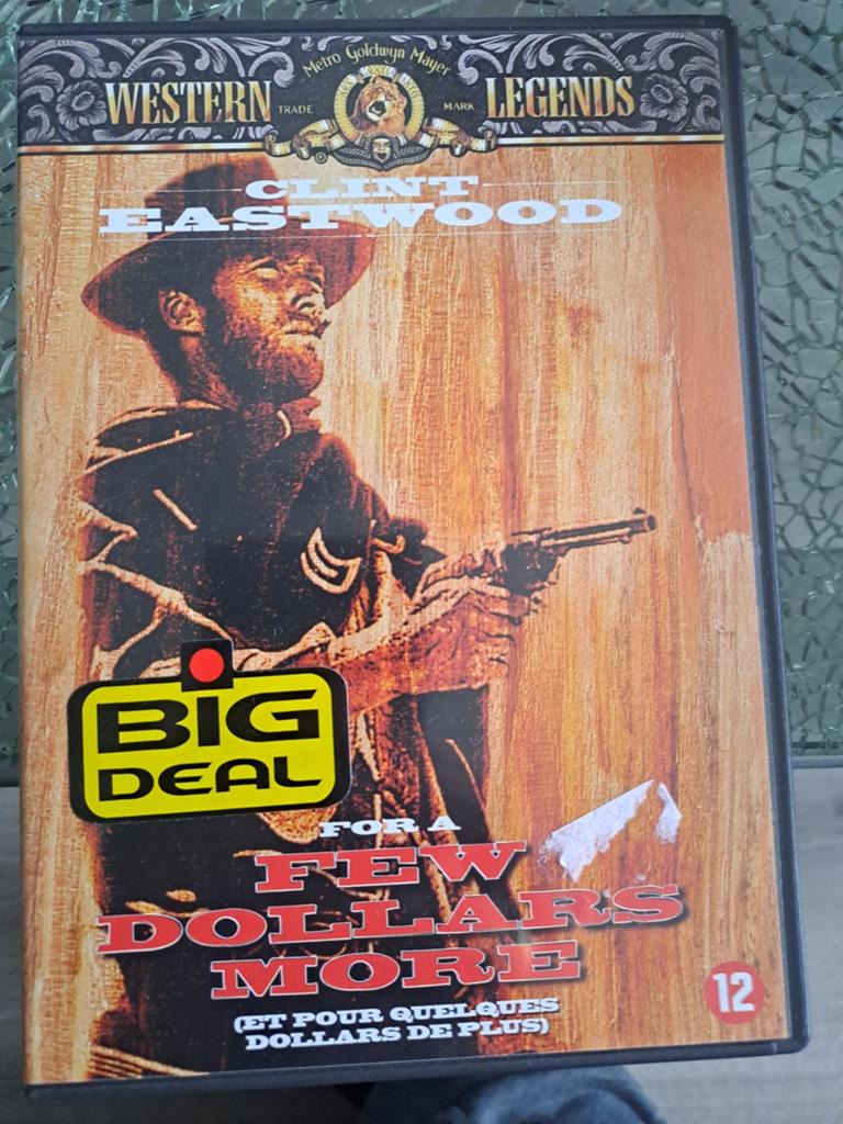 For a few dollars more (dvd), Cd's en Dvd's, Dvd's | Klassiekers, Ophalen of Verzenden, Zo goed als nieuw, Actie en Avontuur, Alle leeftijden