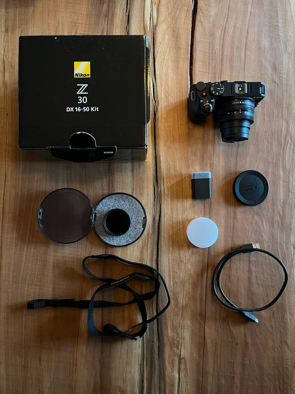 Nikon Z30 16-50 Kit, Beeldstabilisatie, Ophalen of Verzenden, Zo goed als nieuw, 4 t/m 7 keer
