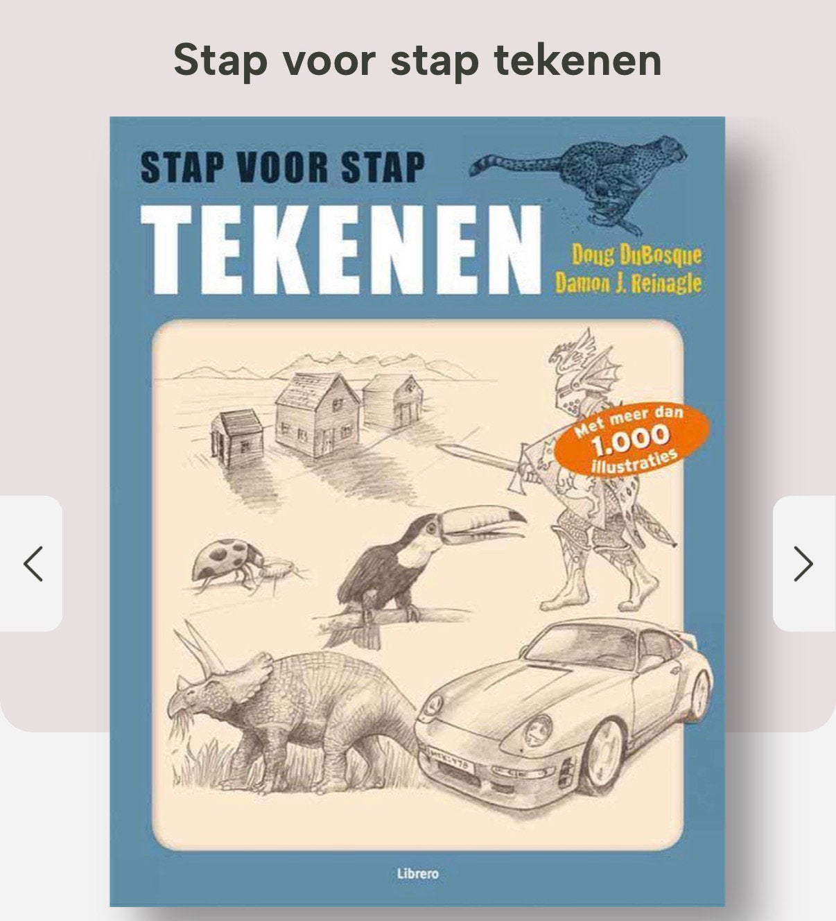 Tekenen stap voor stap, Doug Dubosque, Ophalen of Verzenden, Zo goed als nieuw, Boek of Gids