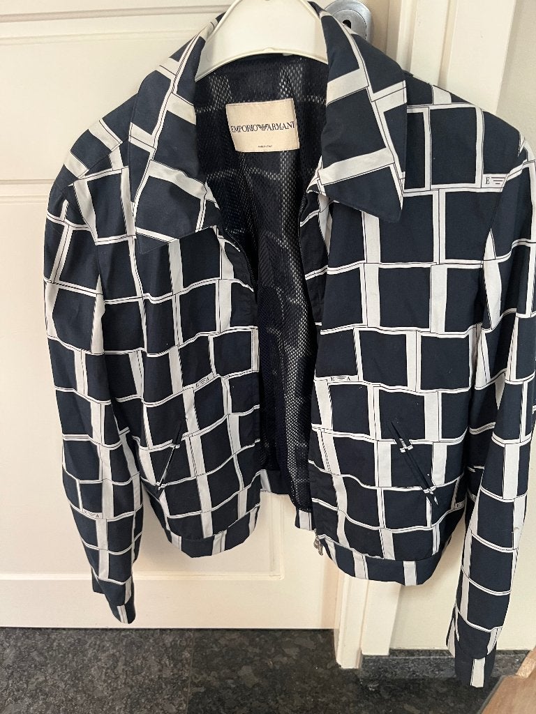 Emporio Armani jasje (+ gratis tasje), Blauw, Ophalen of Verzenden, Emporio Armani, Jasje