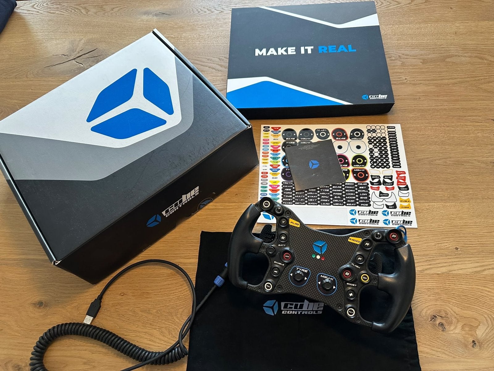 Cube Controls Formula Sport Sim Steering Wheel, Ophalen of Verzenden, Overige merken, Gebruikt