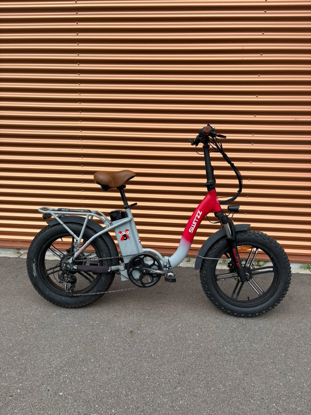 Switzz elektrische vouwfiets/fatbike, Fietsen en Brommers, Fietsen | Jongens, ., Versnellingen, Ophalen of Verzenden, Zo goed als nieuw
