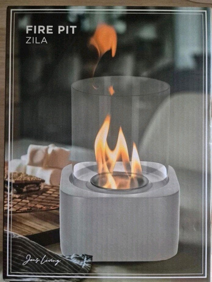 Jens Living Fire Pit Zila - Nieuw en Ongeopend, Nieuw, Ophalen of Verzenden, Modern, Grijs