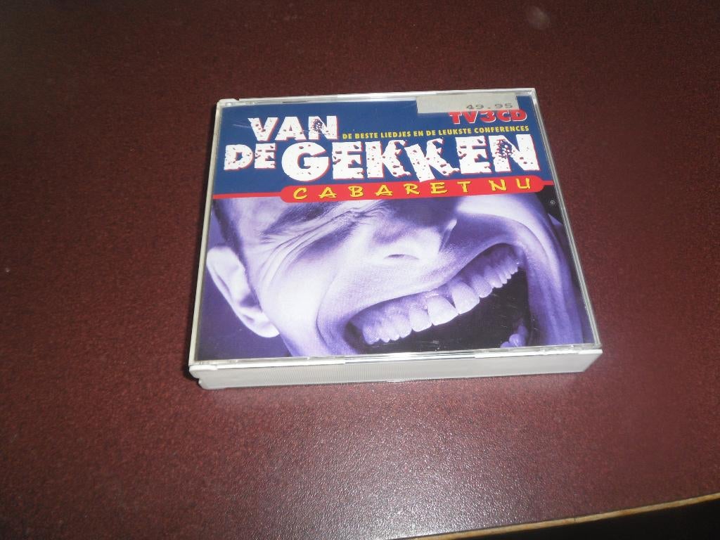 3 cd box van de gekken, caberet nu, Cd's en Dvd's, Cd's | Humor en Cabaret, Ophalen of Verzenden, Zo goed als nieuw