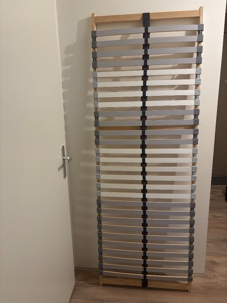 2x Lattenbodem IKEA 70x200 cm, Ophalen, Zo goed als nieuw, Bedbodem, 200 cm