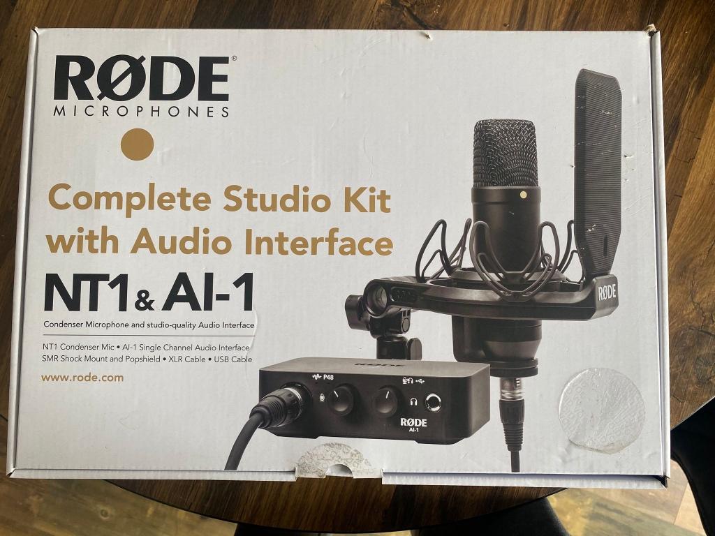 Complete studio Opname set van RØDE, Ophalen, Nieuw, Studiomicrofoon